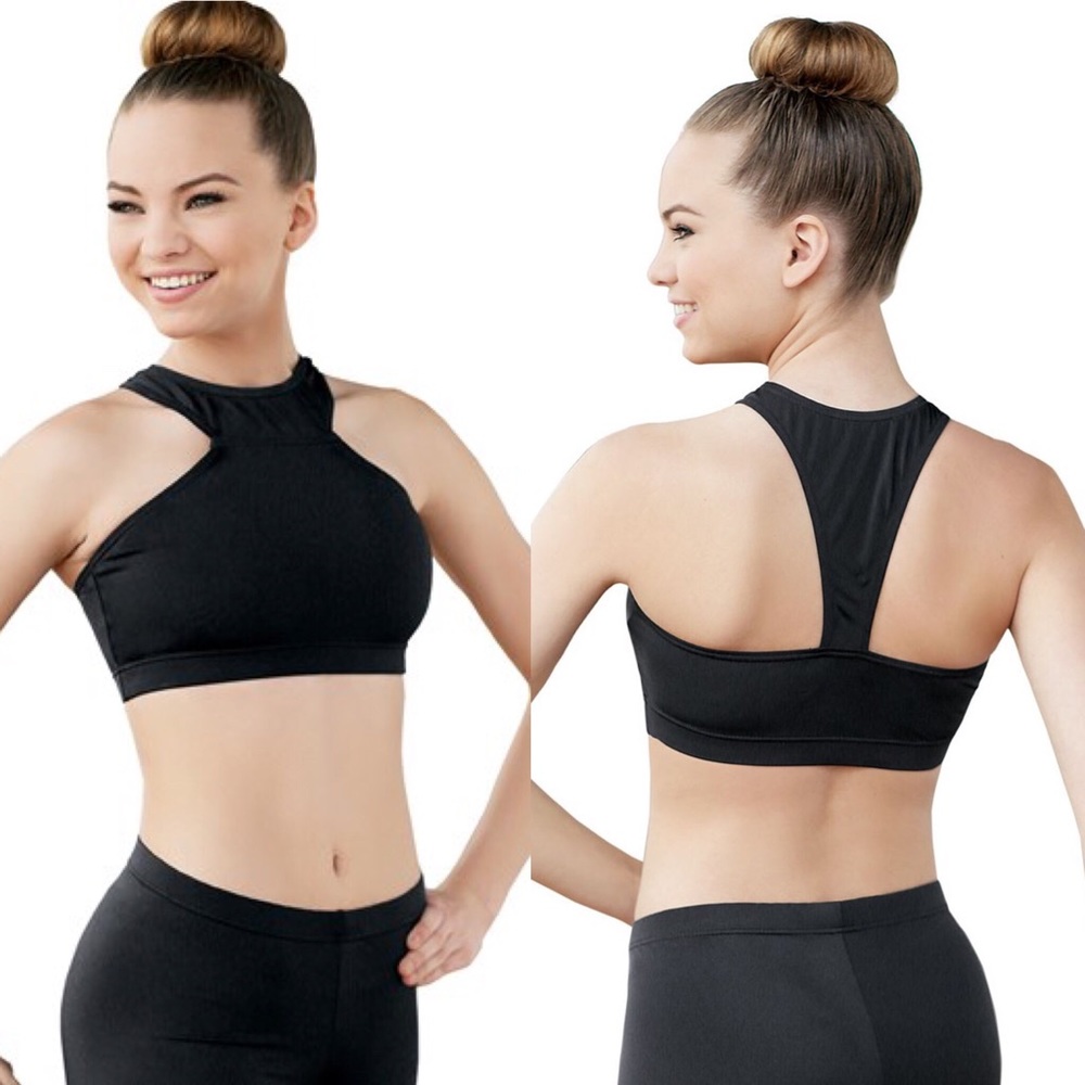 Beautiful Black Balera High Neck Halter Bra Top